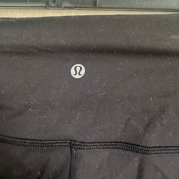 Lululemon Wunder Train High Rise Waist Crop 23" Pants Stretch sz 14 Legging Soft - Picture 6 of 16